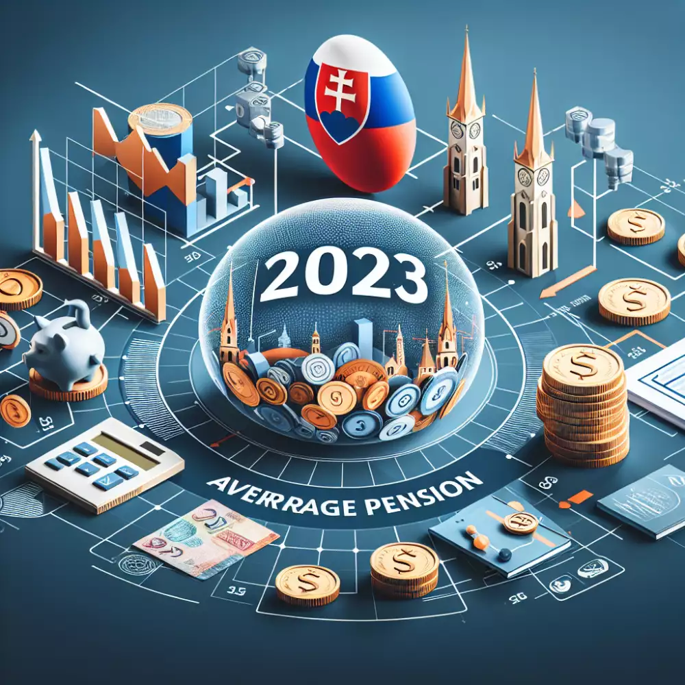 průměrný důchod na slovensku 2023